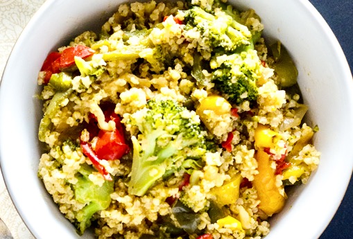 Millet & Pumpkin Stir Fry