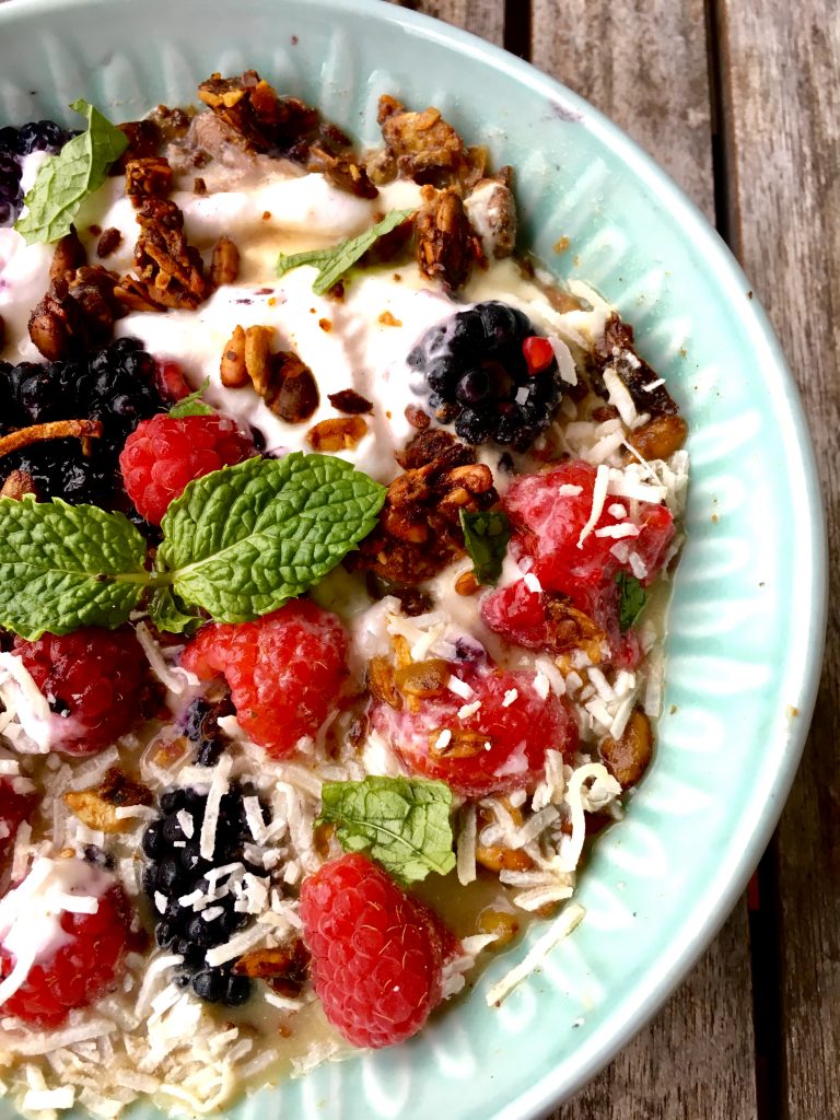 Roasted Seed & Choc Almond Butter Muesli Recipe The Raw Food Kitchen