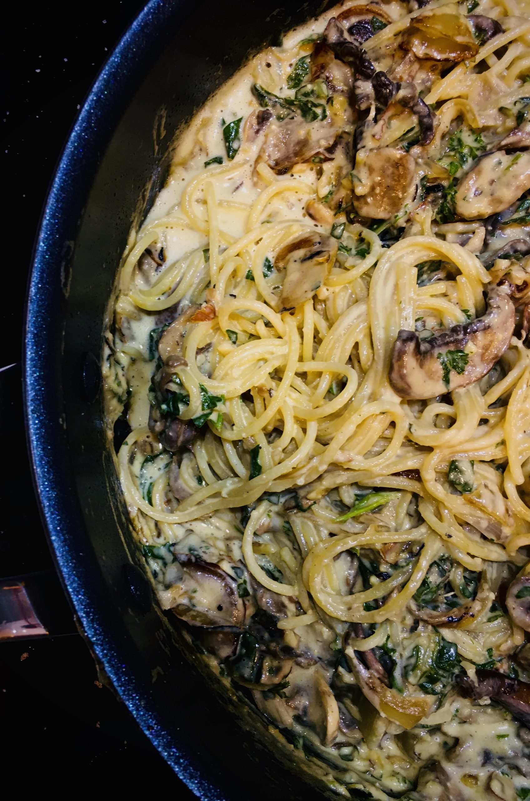 Creamy Mushroom Pasta Gluten Free Dairy Free Recipe