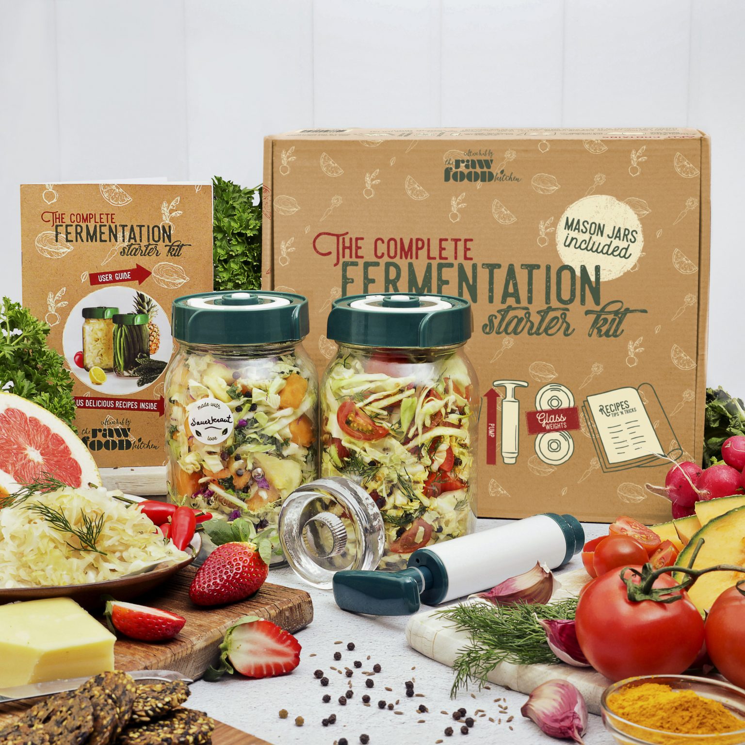 The Complete Fermentation Starter Kit The Culture Hub by The Raw Food