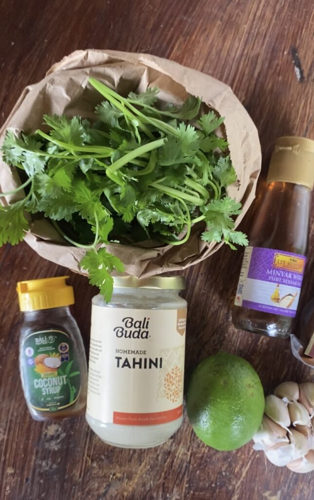 The BEST Tahini Salad Dressing